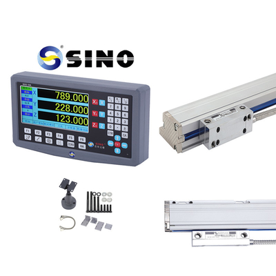 การวัดด้วย SINO 3 Axis Digital Read-out SDS2-3VA 5 Micron Linear Encoder
