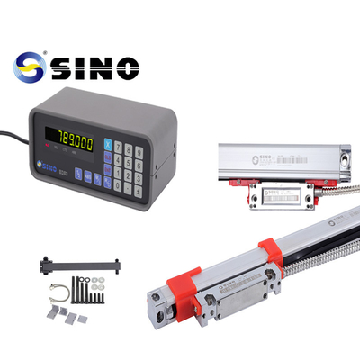 SINO หมุนเดียว SDS3-1 ดิจิตอลการอ่านเมตรและ Linear Scale Grating Ruler สําหรับ Milling / Lathe