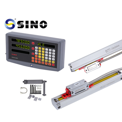 SINO SDS2-3MS ระบบอ่านดิจิตอล 3 แกน DRO Glass Linear Ruler สําหรับเครื่องบด Lathe