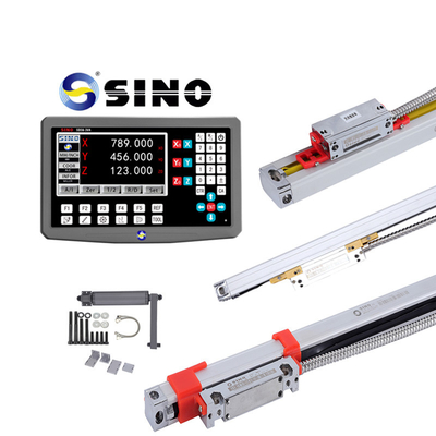 RS422 DRO Digital Readout Linear Scale Optical Encoder SINO SDS6-3VA เครื่องบดหมุนบด 3 แกน