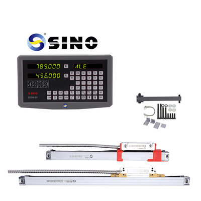 SDS6-2V SINO Dro 2 Axis Digital Readout System kit with linear encoder สําหรับเครื่องบดหมุน