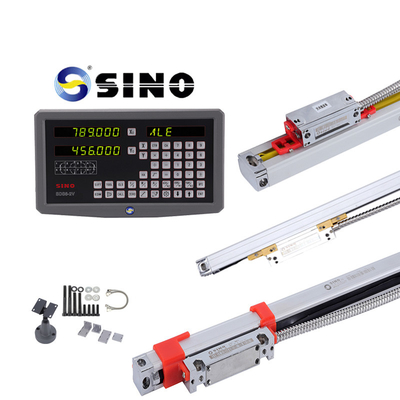 SINO Dro การอ่านดิจิตอลกับ Linear Grating Ruler สําหรับ SDS6-2V ของ Lathe