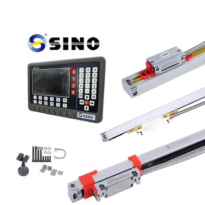 การสนับสนุน 4-Axis SINO SDS5-4VA Digital Reading Display และ KA Linear Glass Grating Ruler