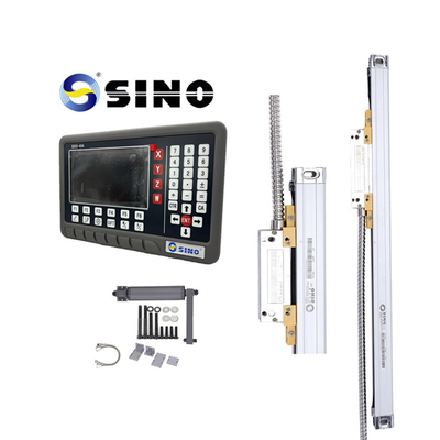 เซตเต็ม Glass Linear Scale Encoder Sensor สําหรับ Lathe Milling ด้วย 4 แกน LCD อ่านแบบดิจิตอล