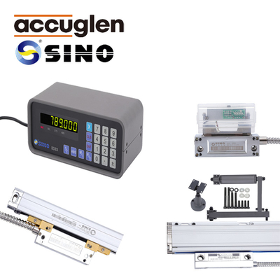 SINO หมุนเดียว SDS3-1 ดิจิตอลการอ่านเมตรและ Linear Scale Grating Ruler สําหรับ Milling / Lathe