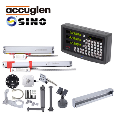 RS422 DRO Digital Readout Linear Scale Optical Encoder SINO SDS6-3VA เครื่องบดหมุนบด 3 แกน
