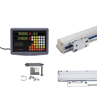 มวลฟังก์ชันที่มีขนาดเส้นสําหรับ Lathe Mill 2 แกน SDS2MS SINO Lathe ระบบอ่านดิจิตอล AC 100-240V