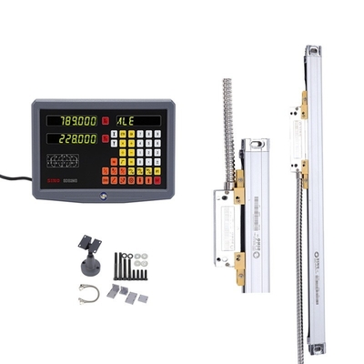 SINO 60 Hz SDS2MS 2 Axis DRO การอ่านดิจิตอลสําหรับการบด
