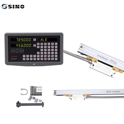 SDS6-2V การอ่านดิจิตอล SINO LED Screen 2 Axis DRO System 60Hz สําหรับเครื่องบด lathes
