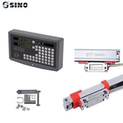 SDS6-2V การอ่านดิจิตอล SINO LED Screen 2 Axis DRO System 60Hz สําหรับเครื่องบด lathes