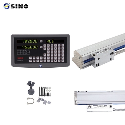2 แกน CE SDS6-2V SINO ระบบการอ่านดิจิตอลด้วย LED Display Linear Encoder สําหรับเครื่องบด Lathe