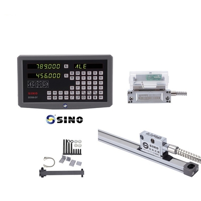 2 แกน CE SDS6-2V SINO ระบบการอ่านดิจิตอลด้วย LED Display Linear Encoder สําหรับเครื่องบด Lathe