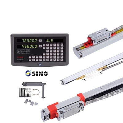 SDS6-2V การอ่านดิจิตอล SINO LED Screen 2 Axis DRO System 60Hz สําหรับเครื่องบด lathes