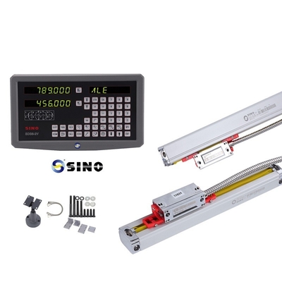 2 แกน CE SDS6-2V SINO ระบบการอ่านดิจิตอลด้วย LED Display Linear Encoder สําหรับเครื่องบด Lathe