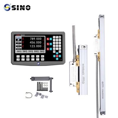 SINO SDS6-3VA ระบบการอ่านดิจิตอล 3 แกน เครื่องวัด DRO สําหรับการบด / Lathe RS232C