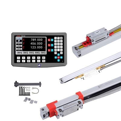 SINO SDS6-3VA ระบบการอ่านดิจิตอล 3 แกน เครื่องวัด DRO สําหรับการบด / Lathe RS232C