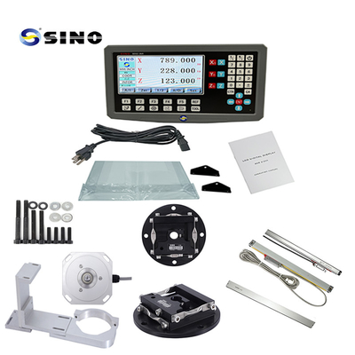 SDS2-3VA LCD DRO 3 Axis Digital Readout Digital Rack สําหรับเครื่องหมุน