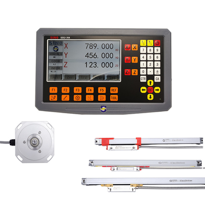 SINO SDS2-3VA 3 Axis DRO Digital Reading With KA300 Glass Linear Taper การวัดเครื่องมือการรวบรวม