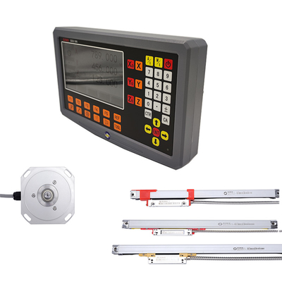 SINO 3 Axis SDS2-3VA Dro ระบบการอ่านดิจิตอลด้วยเส้นขันขนาดเส้นสําหรับเครื่องหมุน