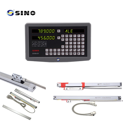 SINO 2 Axis CE SDS6-2V SINO ระบบอ่านดิจิตอลด้วยจอ LED สําหรับเครื่องบดหมุน