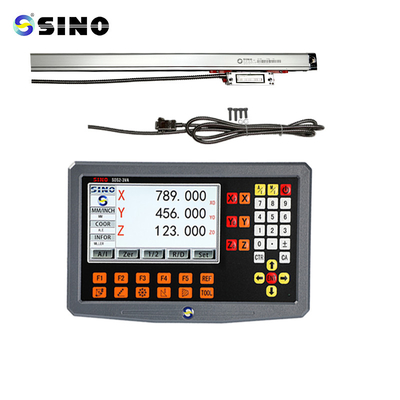 ระบบ DRO ระดับเส้นตรงหลากหลายฟังก์ชัน พร้อมจอ LCD ความละเอียด 1μm และ 2 Axis DRO