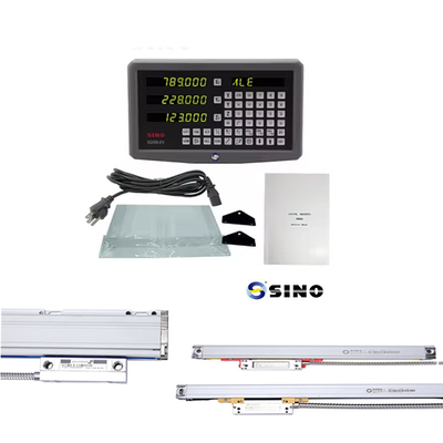 3 Axis DRO Kit SINO SDS6-3V ระบบการอ่านดิจิตอลที่มีการออกสัญญาณ TTL ระดับเส้นสําหรับเครื่องหมุน