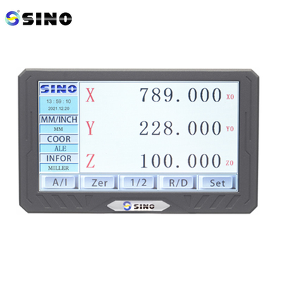 เครื่อง Encoder ขนาดเส้นแก้ว SINO SDS200S ระบบอ่านดิจิตอล DRO 3 Axis KA300
