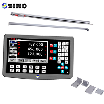 เครื่องเจาะ CNC Lathe SINO ระบบอ่านดิจิตอล 3 แกน ด้วยความละเอียด 5um