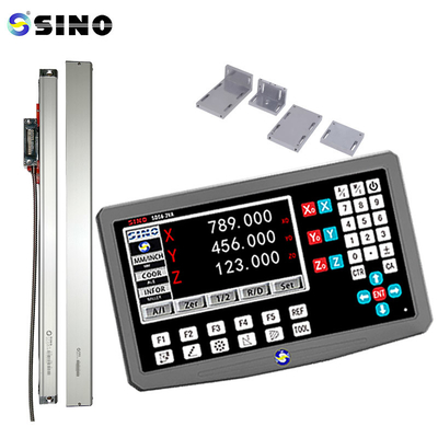 Lathe 3 Axis Dro Display TTL Milling CNC Boring Machine 5um SINO การอ่านดิจิตอล