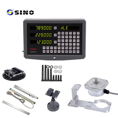 SINO 3 Axis SDS6-3V การอ่านดิจิทัลด้วยขนาดเส้น KA600-1300mm DRO สําหรับเครื่องหมุน