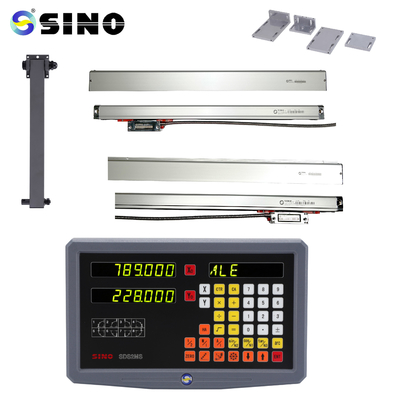 SINO 60 Hz SDS2MS 2 Axis DRO การอ่านดิจิตอลสําหรับการบด