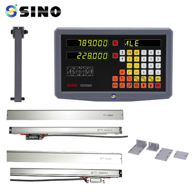 SINO TTL RoHS 2 Axis Digital Readout SDS2MS สําหรับระบบวัด DRO ที่ใช้งานหลายฟังก์ชัน