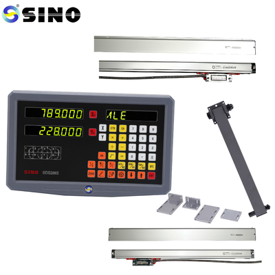 เครื่องอ่านค่าดิจิตอล SDS2MS 2 แกน พร้อม Linear Encoder AC 100-240V ระบบอ่านค่าดิจิตอล SINO SDS2MS อเนกประสงค์
