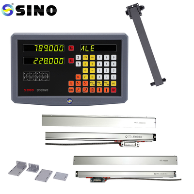 การแปรรูปโลหะแม่นยํา SDS2MS DRO SINO จออ่านดิจิตอลสองแกน