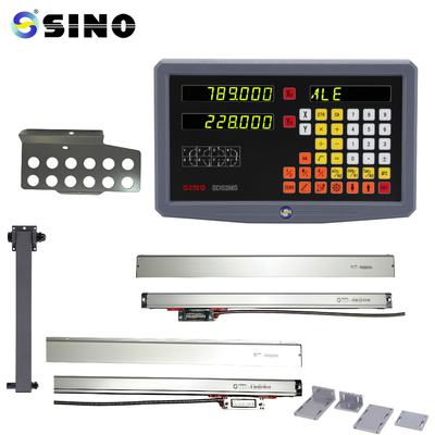 ระบบอ่านดิจิตอล 3 แกน DRO SINO SDS2-3MS Glass Linear Ruler สําหรับเครื่องบด Lathe