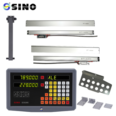 เครื่องกัดและคว้าน SINO SDS-2MS 2 แกน Digital Readout DRO Linear Scale Encoder