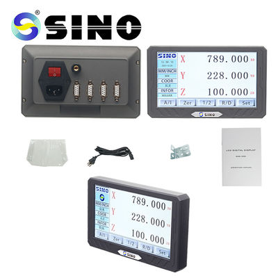 ราคาดี เครื่องกัดหน้าจอสัมผัส LCD แบบเต็ม DRO 0.005 มม. ความละเอียดปฏิบัติโลหะสองแกน ออนไลน์