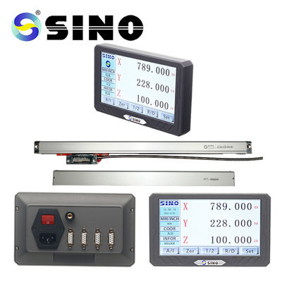 ราคาดี SDS200s การอ่านข้อมูลดิจิตอล 3 แกน DRO จอแสดงผล LCD Muti - Function Glass Linear Scale Angle Encoder Angle Lathe Milling ออนไลน์