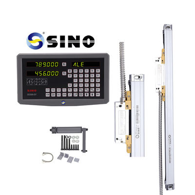 ราคาดี การอ่านดิจิตอล Lathe สัญญาณ RS422 หลายภาษา ด้วยความละเอียดของ 0.001mm ออนไลน์