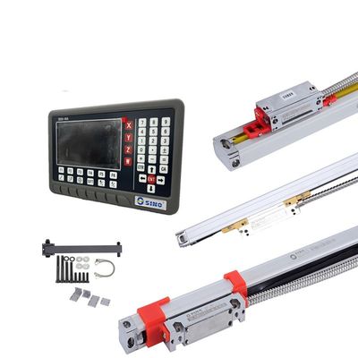 ราคาดี 1um/5um/0.1um ความละเอียด 4-Axis Digital Reading Linear Scale DRO กับจอจอ LCD ออนไลน์