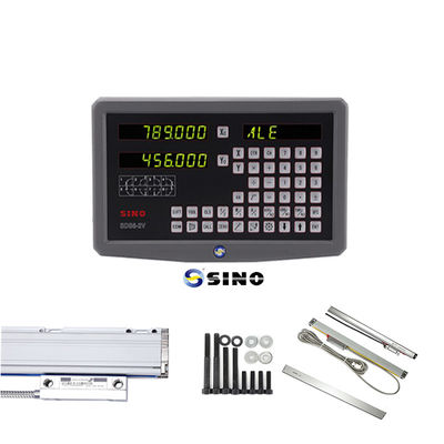 ราคาดี SINO SDS6-2V การอ่านดิจิตอล โลหะ LED การอ่านดิจิตอล 2 แกน DRO Kits 60Hz สําหรับเครื่องบด ออนไลน์