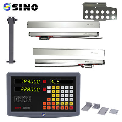เครื่องกัดและคว้าน SINO SDS-2MS 2 แกน Digital Readout DRO Linear Scale Encoder
