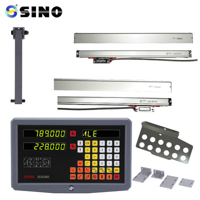 จอแสดงผลการอ่านค่าดิจิตอลสองแกนทั่วไป SDS2MS สำหรับการประมวลผลโลหะเพื่อความแม่นยำ