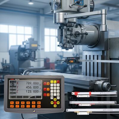 จอแสดงผลดิจิทัล DRO LCD SDS2 3VA สำหรับการกำหนดตำแหน่งเครื่องกัด