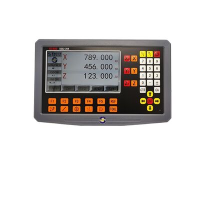 SINO SDS2-3V 3-Axis Digital Readout DRO Kit พร้อมขนาดแก้วความละเอียดสูงสําหรับเครื่องบดหมุน ป้องกัน IP67