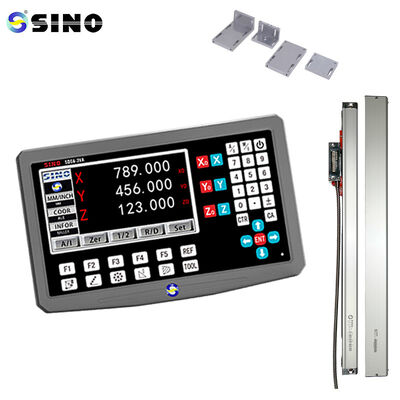 SINO 4 Axis Digital Readout System Dro ความแม่นยําสูง Optical Digital Linear Scale OEM มีให้บริการสําหรับเครื่องมือเครื่องจักรหมุนบด