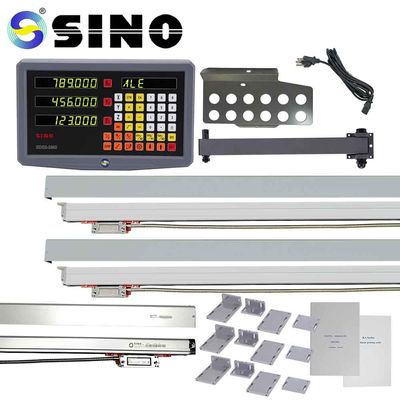 ราคาดี 50Hz-60Hz ISO9001 เครื่องคว้าน DRO 3 แกนพร้อมไฟ LED สีเขียว 7 หลัก ออนไลน์
